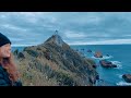 Van life in NZ / Nugget Point Lighthouse / the Caitlin&#39;s South Island NEW ZEALAND