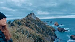 Van life in NZ / Nugget Point Lighthouse / the Caitlin&#39;s South Island NEW ZEALAND