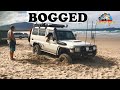 Troopy bogged