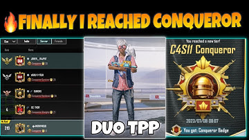 🔥FINALLY I REACHED DUO TPP CONQUEROR - SAMSUNG A3,A5,A6,A7,J2,J5,J7,S5,S6,S7,59,A10,A20,A30,A50,A70