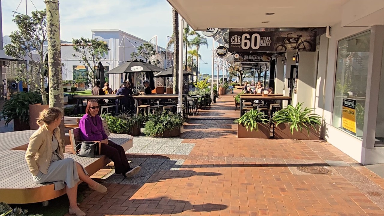 Tauranga City New Zealand   Silent Walking Tour