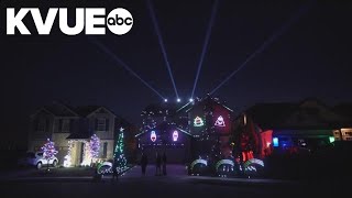 Georgetown father creates Christmas light show that gets mistaken for aliens