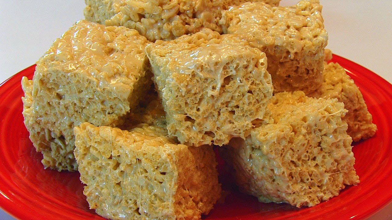 Betty's Salted Caramel Rice Krispies Treats - YouTube