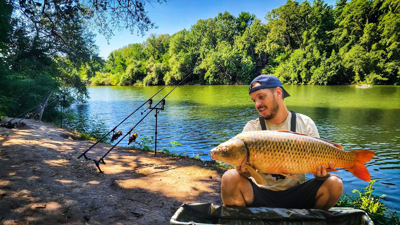 PESCUIT LA CRAP PE CANICULĂ DE PESTE 35°C - GREU, DAR NISTRU MI-A DAT UN TROFEU DE 13 KG