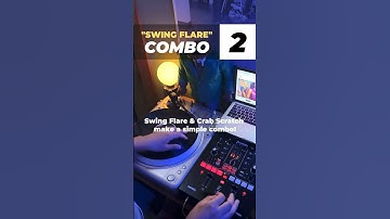 Swing Flare x Crab Scratch Combo–DJ Scratch Tutorial #shorts