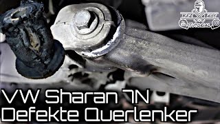 VW Sharan 7N | TDI | Verkehrsunsicher | Querlenker wechseln | Drehmomentwerte | Wishbone replacement