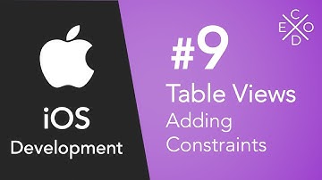 Tinkering with Table Views #9 - Adding Constraints