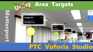 PTC Vuforia AR  -  Area Target using  Vuforia Studio