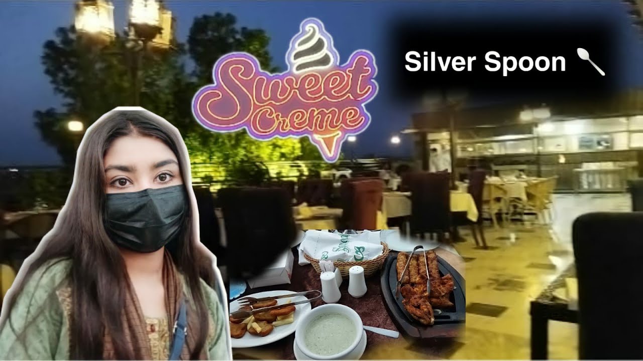 Best BBQ & icecream silver spoon sweet creme Faisalabad YouTube