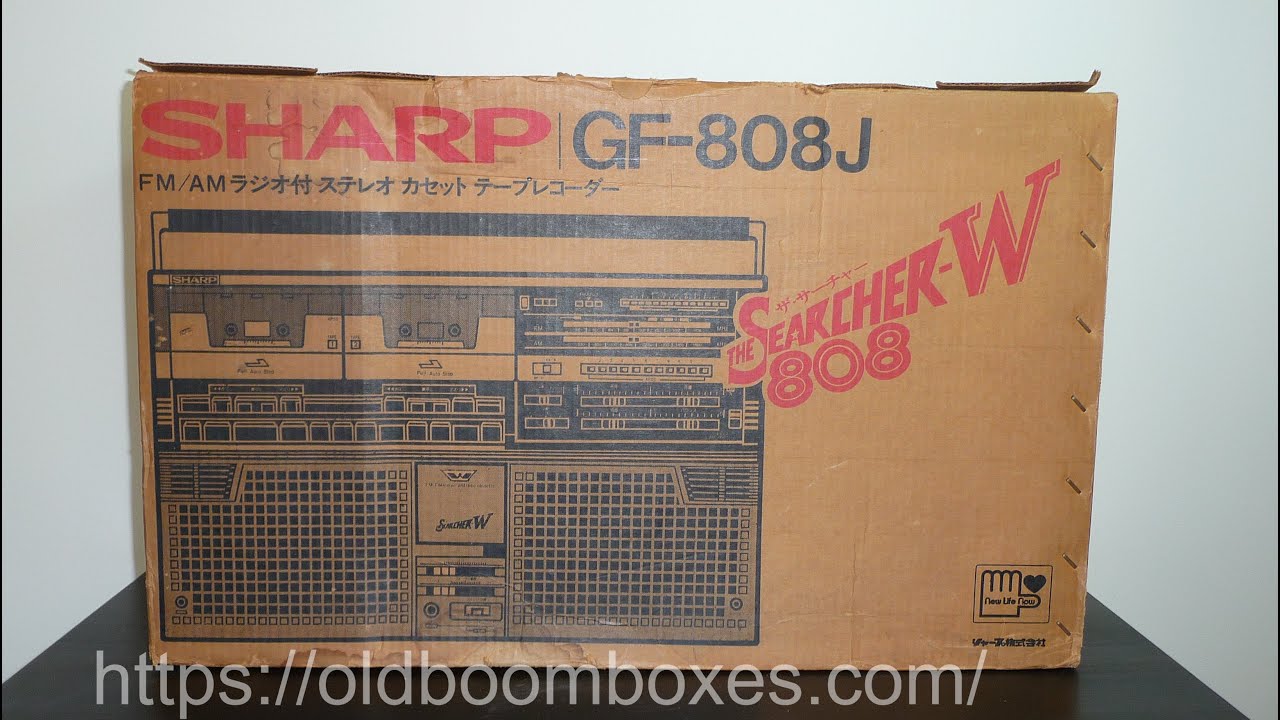 希少！ メタルテープ対応 SHARP THEサーチャーGF-8B ラジカセの通販店