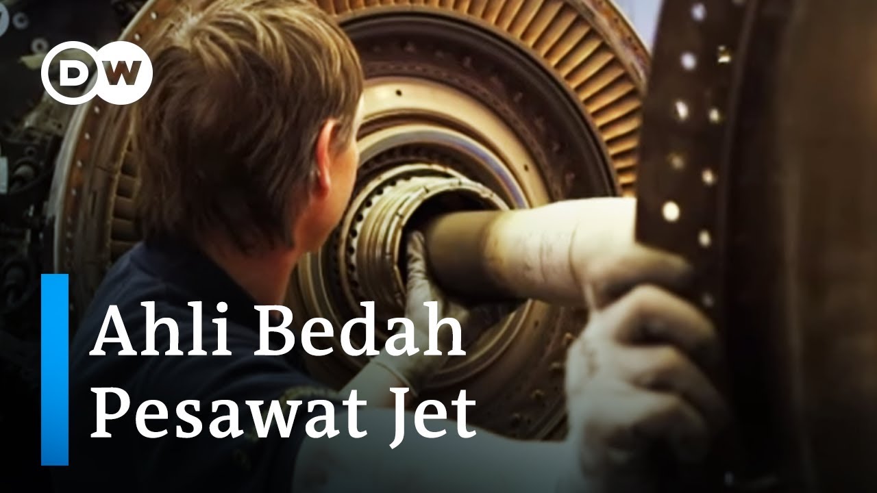 Rumitnya Merawat Mesin Pesawat Terbang