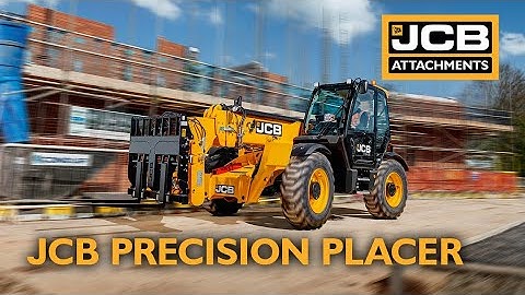 JCB Attachments: Introducing the NEW Precision Placer