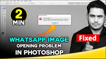 How to fix whatsapp jpg not opening in photoshop | whatsapp downloaded image not open in photoshop