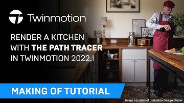 Making Of a Kitchen in Twinmotion 2022.1 | Twinmotion tutorial