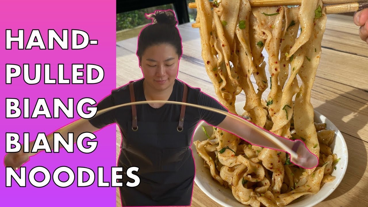 Hand Pulled Biang Biang Noodles What S The Sound Of Slapping Noodles Youtube