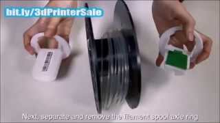 Da Vinci Jr 1 0 3D Printer Refill Filament Tutorial Da Vinci Jr 1 0 3D Printer Refill Filament Tutorial