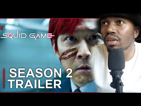 Reaction - Squid Game Season 2 | Teaser Trailer | Netflix Series Concept