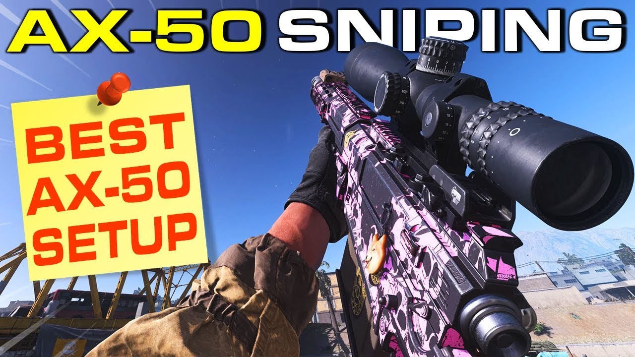 Modern Warfare Ax 50 Sniper Gameplay Best Ax 50 Class Setup Youtube