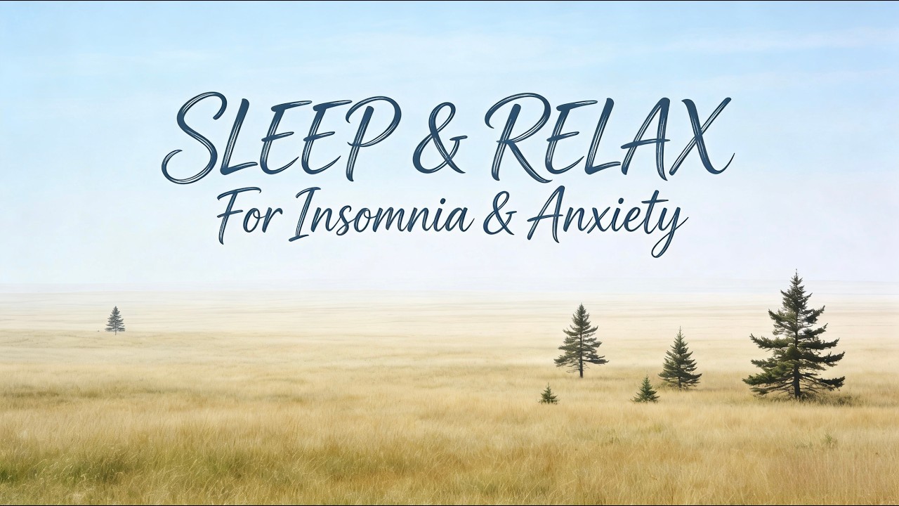 Deep Sleep Meditation for Insomnia & Anxiety Relief 🌙 Fall Asleep Fast ...