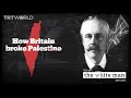 Britains role in the occupation of palestine