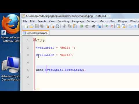 GoG's Guide PHP 21 - Concatenation