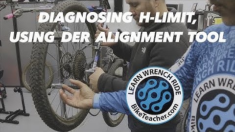 How to use a derailleur hanger alignment tool, Park Tool DAG 2.2. Special guest by Jose