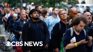 People lining up to see Queen Elizabeth II's coffin say they'll wait \\