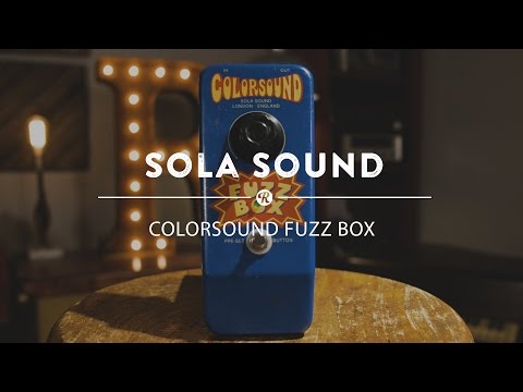 Sola Sound Colorsound Fuzz Box | Reverb Demo Video - YouTube