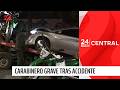 Grave carabinero embestido por conductor ebrio | 24 Horas TVN Chile