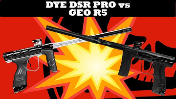 NEW Dye DSR Pro vs Planet Eclipse Geo R5 | Which is the Best Paintball Marker?!