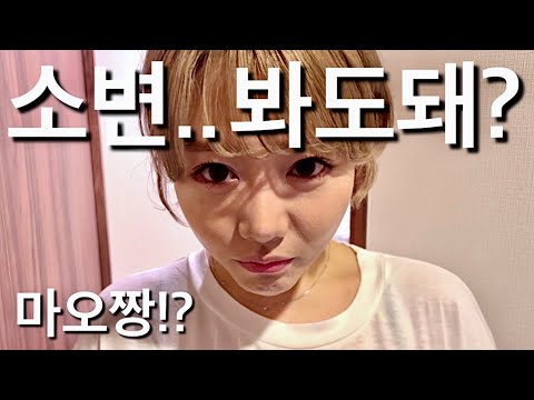 소변보러 우리집에 온 하마사키 마오짱..이게 무슨 소리지? (Mao Hamasaki / 浜崎真緒)