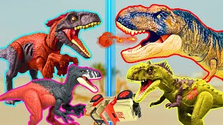 ULTIMATE Haul of ALL Jurassic World Figures: Triceratops, Theriznosaurus, T-REX, Velociraptor