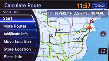 2013 Infiniti G Coupe/Convertible - Functions Disabled While Driving (if so equipped)