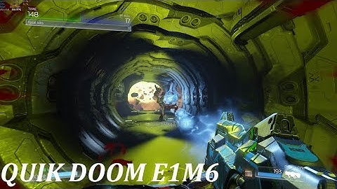 Doom SnapMap - QUIK DOOM: E1M6