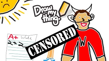 Draw My Thing Part 2: SUPER AWESOME AMAZING WADE!!!!!!