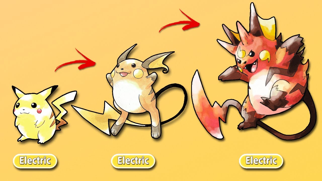 Pokemon Pikachu evolution 2