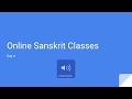 Sanskrit for beginners by ashok  day 4