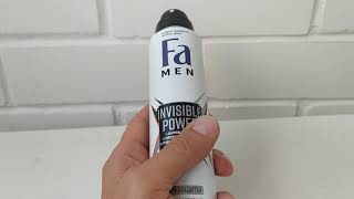 Fa man invisible power, axe gold антиперспирант