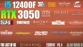 RTX 3050 + i5 12400F : Test in 23 Games in 2024 - Enough for 1080p Gaming? screenshot 4