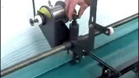 winding machine for hot runner coiling  heater