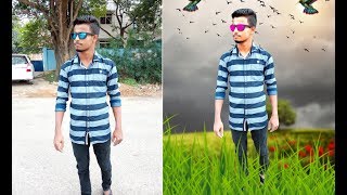 How to add blur effect ! Change background ! Add Effects ! By using Photoshop touch apk screenshot 5