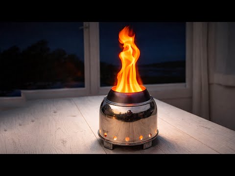 🔥How to Recycle a Kettle into a Tabletop Stove for Heating and Cooking