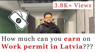 How much can you earn on work permit in Latvia? | International students in Latvia | STUDY IN LATVIA screenshot 4