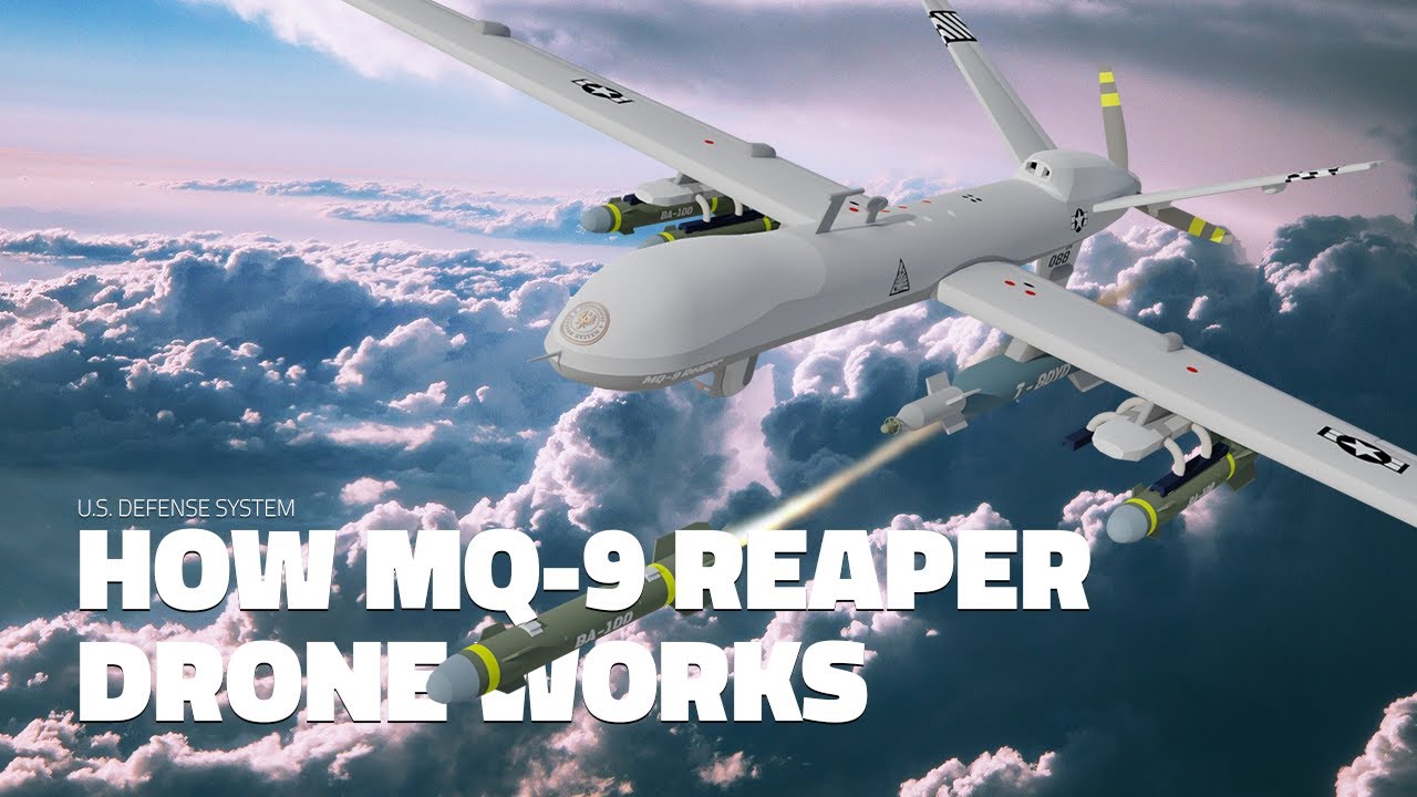 System Information Processing For The Mq 9 Reaper How MQ-9 Reaper Drone Works - YouTube
