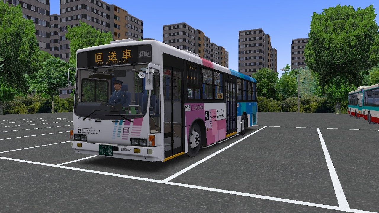 リアルなV8エンジン！ OMSI2 キュービック 53系統