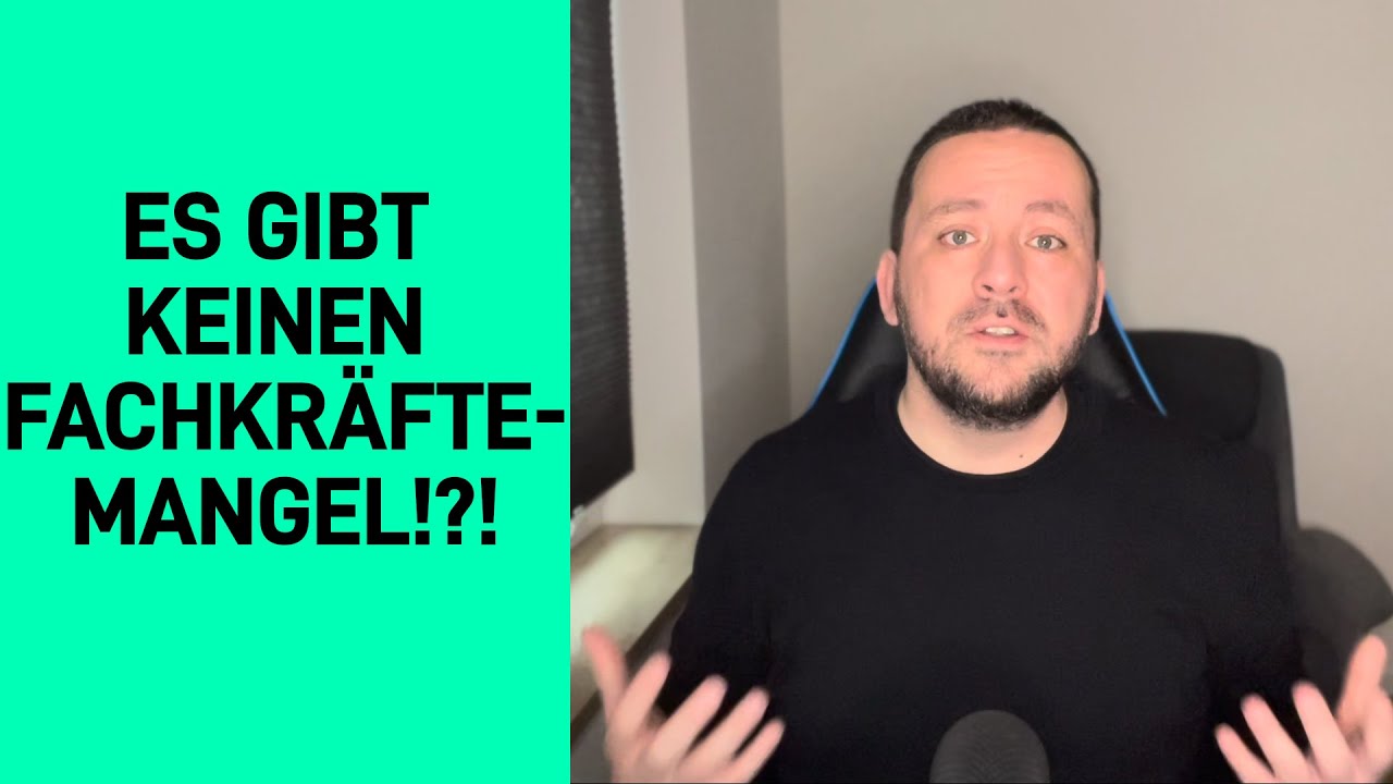 Ehrliche Arbeit Lohnt Sich Nicht Arbeiten lohnt sich nicht! (6) - Es gibt keinen Fachkräftemangel! - YouTube