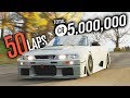 50 LAPS of GOLIATH in Forza Horizon 4! (7h+ Race)