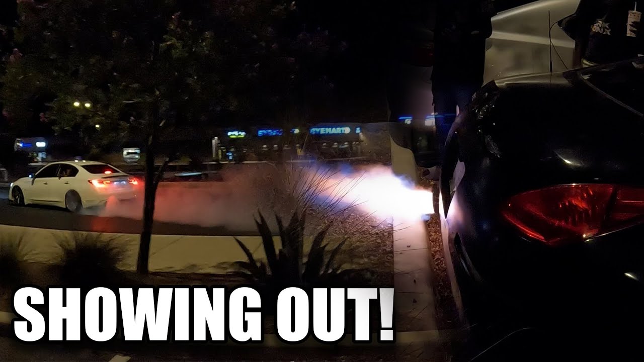 THEY STILL SHOWING OUT AFTER A HELLCAT CRASHED!? | THE BEST ARIZONA CAR CLUB | MIDNIGHT CAR CULTURE