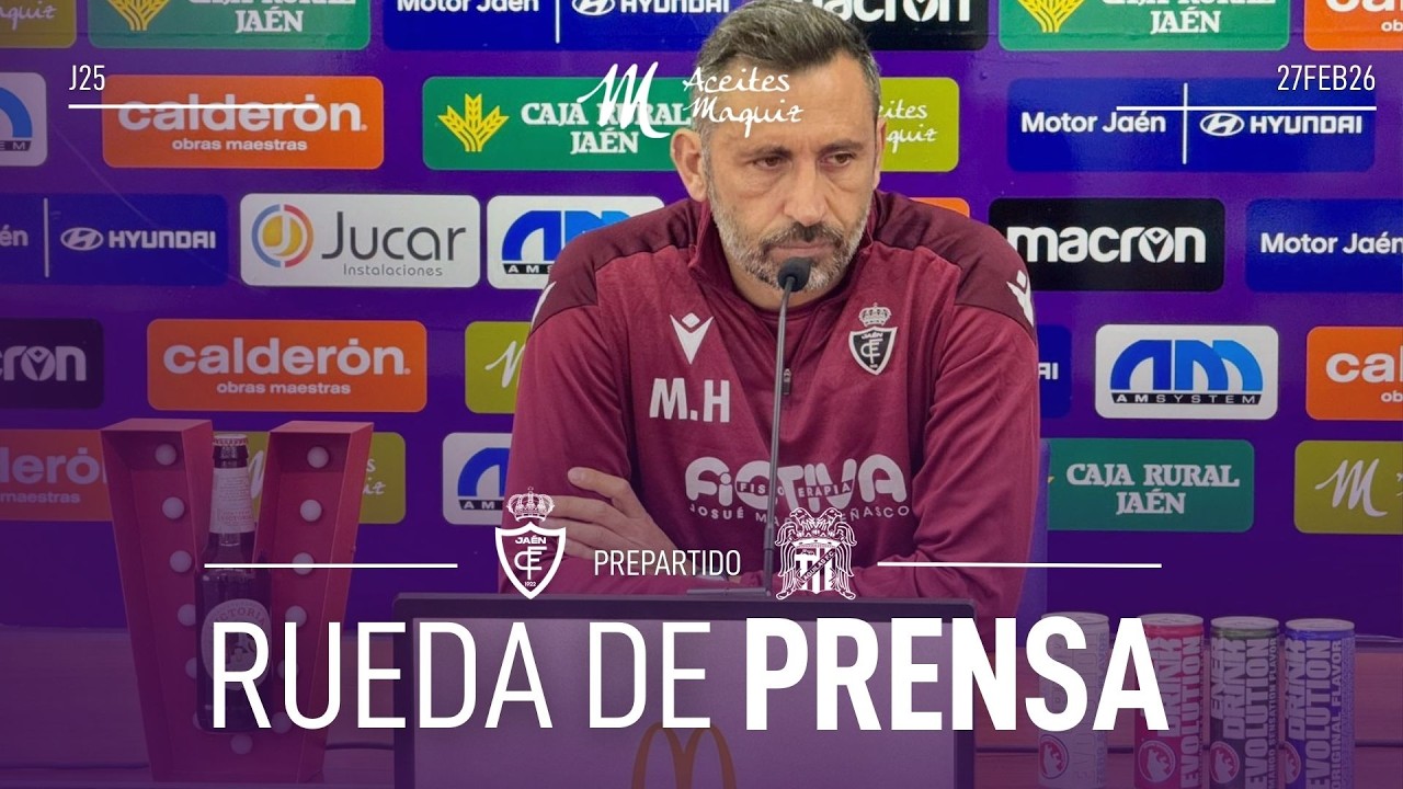 RUEDA DE PRENSA I Real Jaén C.F. vs Águilas C.F.