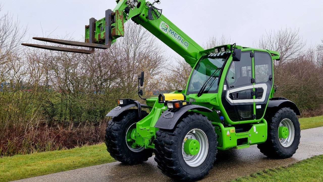 Telehandler 8t 2020 Merlo TF50 8T 170 Telehandler 23880 - YouTube